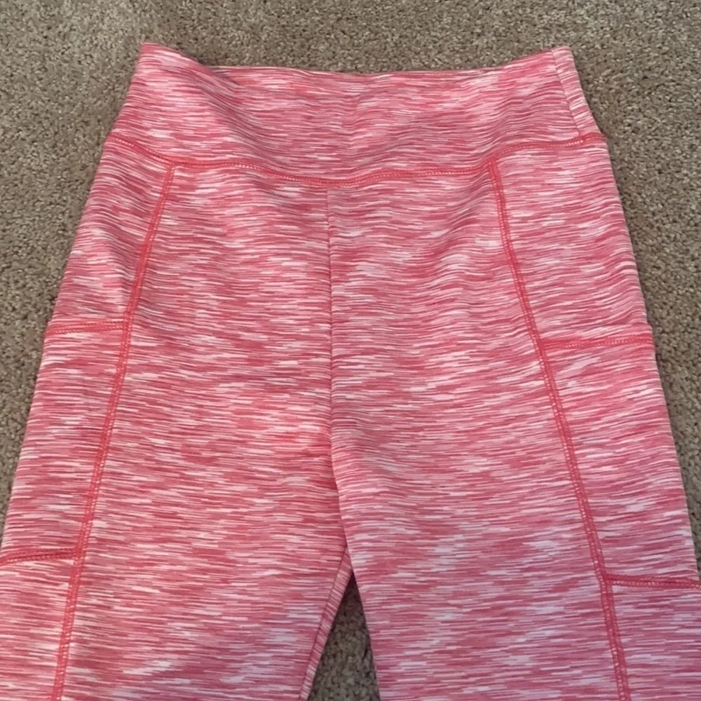 J Crew Factory Cropped space-dyed leggings with side pocket AZ162